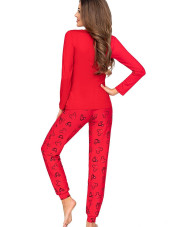 Pijama Donna, Model 160016, Roşu